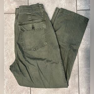 Madewell Green Pants